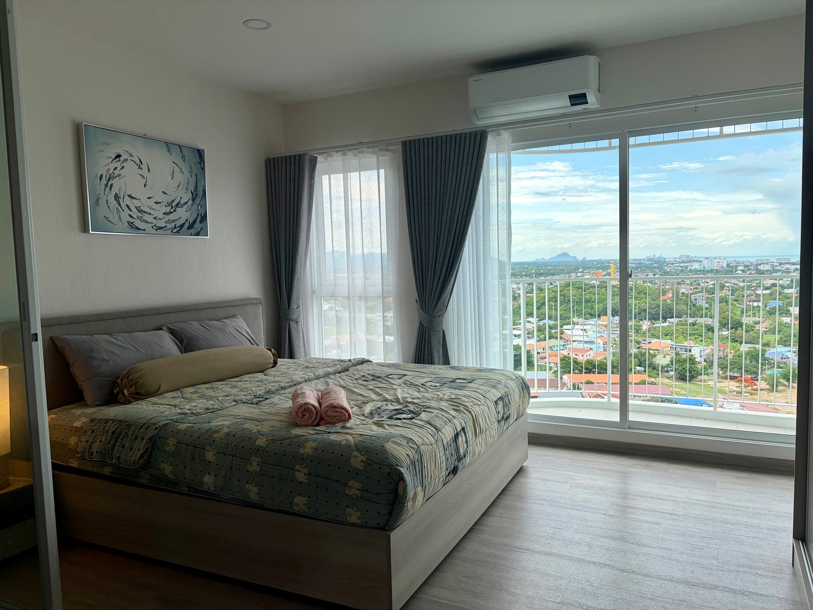 Modern Apartment Master Bedroom